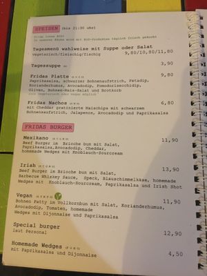 burgers at Frida in Vienna