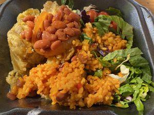 We shared mamposteado rice  at Rincon del Sabor  in Vieques