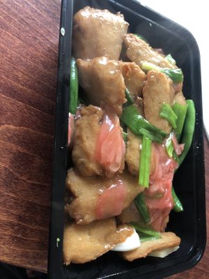 M7 ginger soy protein   at Zen Vegetarian House in Brooklyn