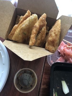 A7 scallion pancakes   at Zen Vegetarian House in Brooklyn