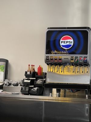 Drink station   at Taco Bros in Wyandotte