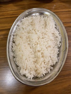 Basmati rice  at Kamana Kitchen in Hilo