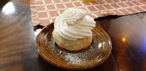 Semla 💖 at Kafé Nejlikan in Kalmar