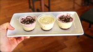 vegan raw cheesecakes at Nature's Food Market and Juice Bar in Bakersfield