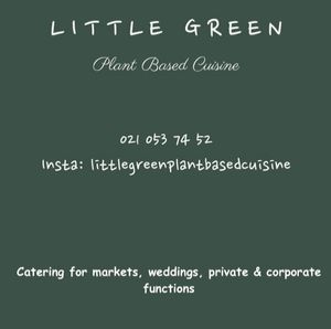 Plant based yum at Little Green in Raglan