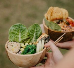 Japanese Bowl at Little Green in Raglan