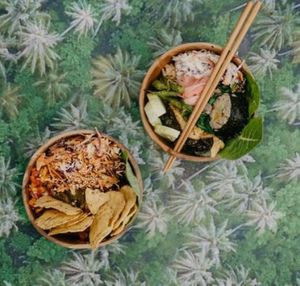 Mexican & Japanese Bowls at Little Green in Raglan