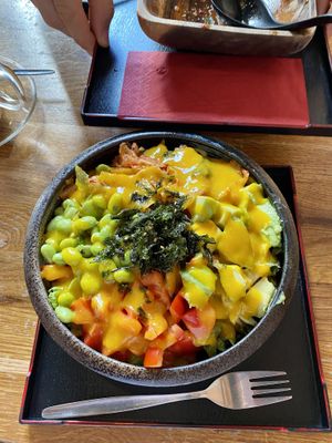 Tasty bowl  at Min Ramen Bar in Karlsruhe