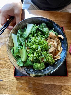 Vegan Shoyu Ramen  at Min Ramen Bar in Karlsruhe