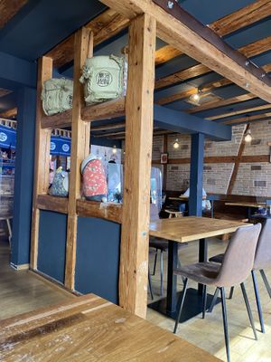 Inside is so authentic   at Min Ramen Bar in Karlsruhe