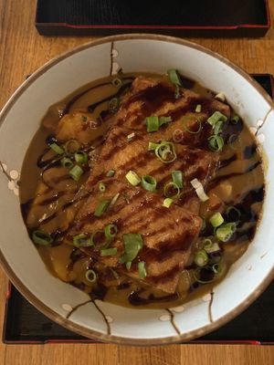 Udon curry with Tofu   at Min Ramen Bar in Karlsruhe