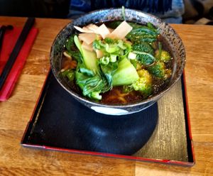Ramen soup at Min Ramen Bar in Karlsruhe