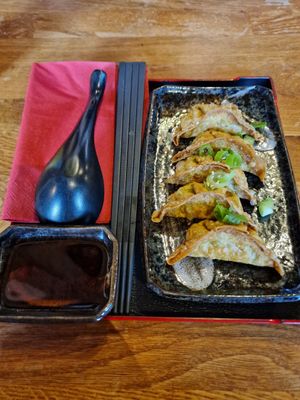 Gyozas at Min Ramen Bar in Karlsruhe