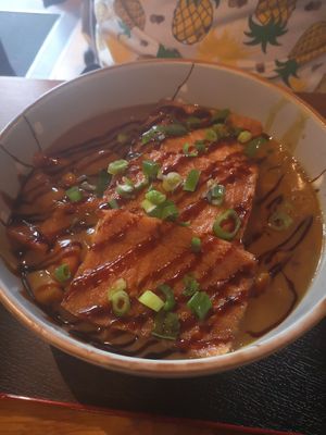 Tofufilets mit Curry at Min Ramen Bar in Karlsruhe