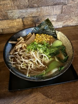 Vegan Miso Ramen  at Min Ramen Bar in Karlsruhe