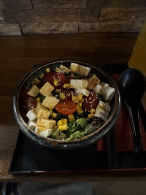 Summer tofu salad   at Min Ramen Bar in Karlsruhe