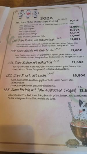 Sommermenü at Min Ramen Bar in Karlsruhe