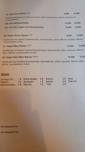  at Min Ramen Bar in Karlsruhe
