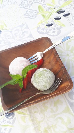 Vegan Mochi at Min Ramen Bar in Karlsruhe