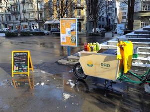 Standort Vögeligärtli/Lukaskirche at meinRad - Zentralstrasse - Food Truck in Luzern