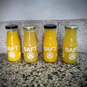 Säfte täglich frisch gepresst, ohne Zusätze unpasteurisiert und mit Biozutaten at meinRad - Zentralstrasse - Food Truck in Luzern