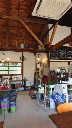 inside at Mori no Kaze in Koriyama