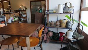 inside at Mori no Kaze in Koriyama