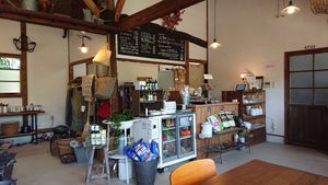 inside at Mori no Kaze in Koriyama