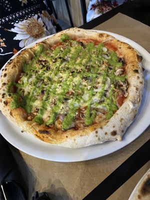 Vegan pizza  at Non Solo Pane in Condeixa