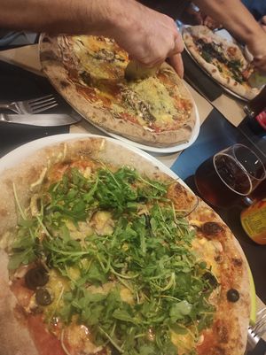 Vegan mozzarella at Non Solo Pane in Condeixa