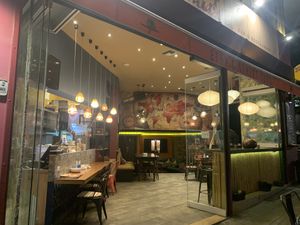 The restaurant at Migada in Athens