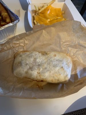 Crazy burrito  at Furahaa - Vegan in Paris