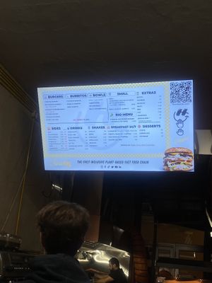 Menu  at Furahaa - Vegan in Paris