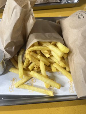 Fries  at Furahaa - Vegan in Paris