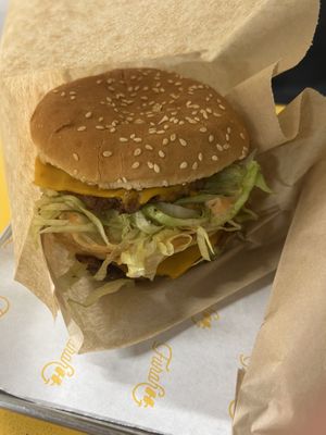 Big Furahaa Burger  at Furahaa - Vegan in Paris