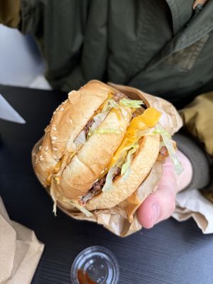 The furaha burger  at Furahaa - Vegan in Paris