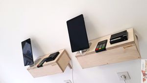 Tablet for command at Furahaa - Vegan in Paris