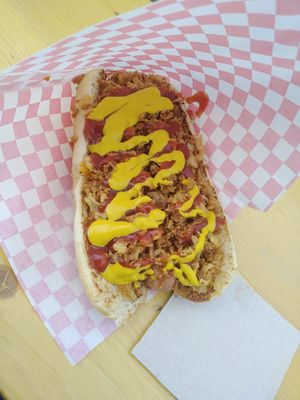 Hot-dog \0/ at Furahaa - Vegan in Paris