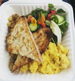 Just Egg Scramble  at Truth & Tonic in Las Vegas