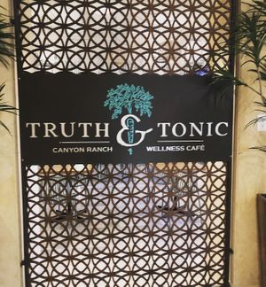 Truth and Tonic Sign at Truth & Tonic in Las Vegas