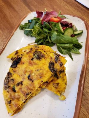 Vegan fritatta at Truth & Tonic in Las Vegas