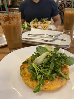 Just egg frittata  at Truth & Tonic in Las Vegas