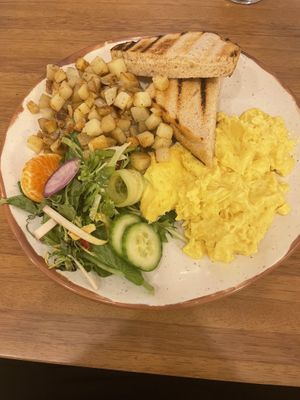 Just egg scramble  at Truth & Tonic in Las Vegas