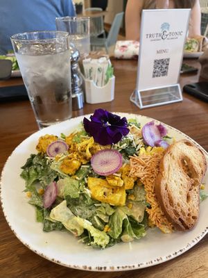 Cauliflower Cesar salad  at Truth & Tonic in Las Vegas