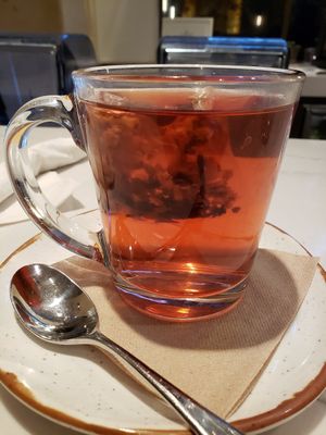Camomile tea at Truth & Tonic in Las Vegas