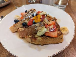 French toast. at Truth & Tonic in Las Vegas