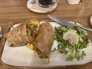 Egg and Soyrizo burrito  at Truth & Tonic in Las Vegas