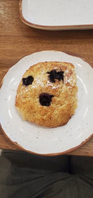 Blueberry scone at Truth & Tonic in Las Vegas