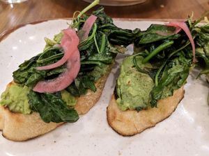 Avocado toast at Truth & Tonic in Las Vegas