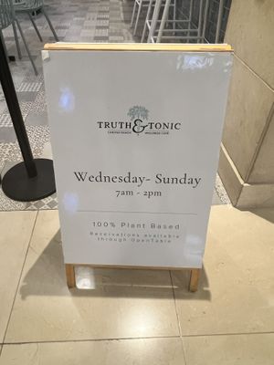   at Truth & Tonic in Las Vegas